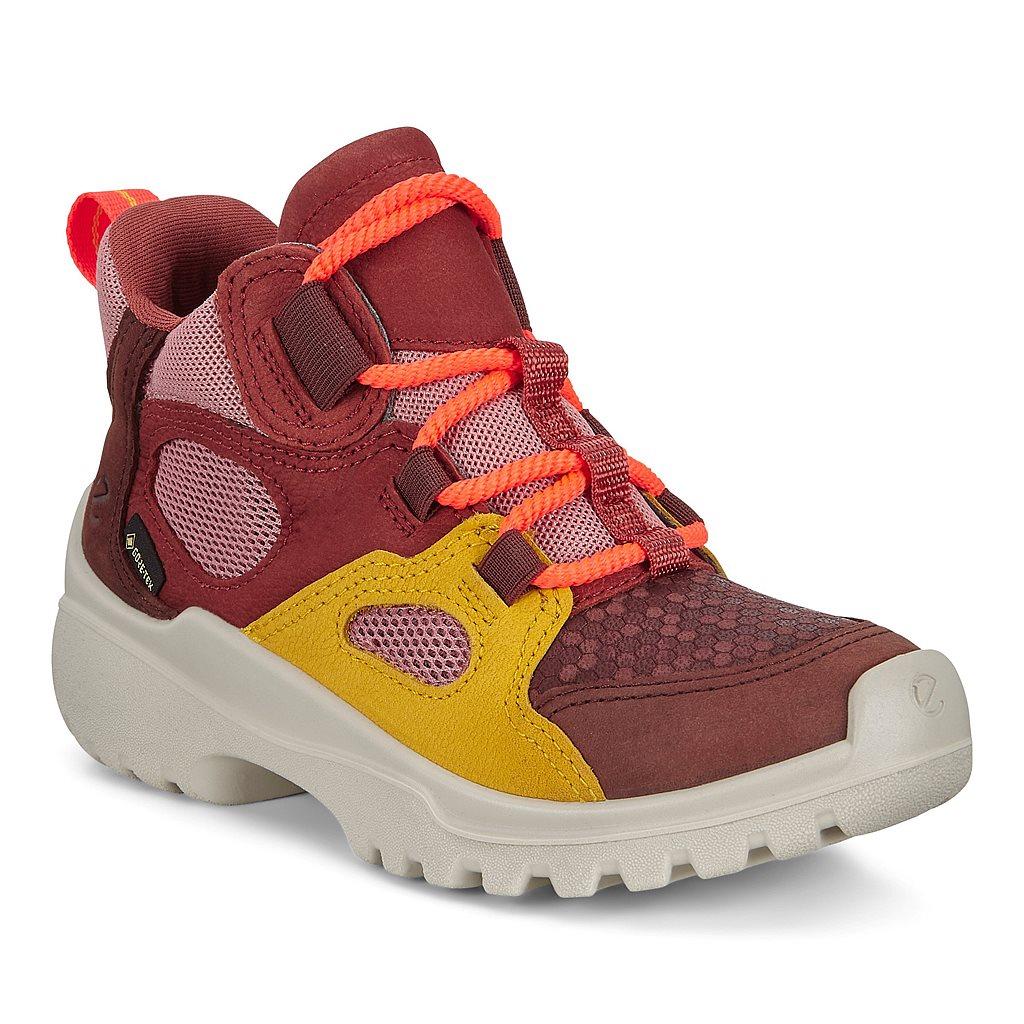 Ecco Xperfection Boys Sneakers Red - India GJQ-317065